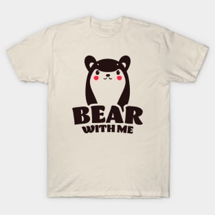 Bear With Me || Minimalist Panda Bear T-Shirt